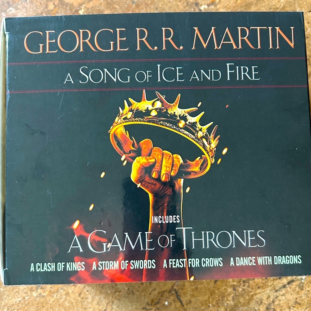Game of Thrones - A Song of Ice & Fire 4 Book Box Set